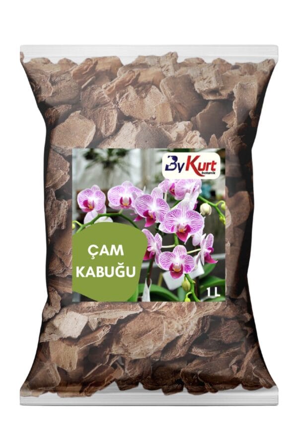 İthal Orkide Toprağı 1L Hollanda Çam Kabuğu Özel Tür Orkideler İçin İdeal Karışım